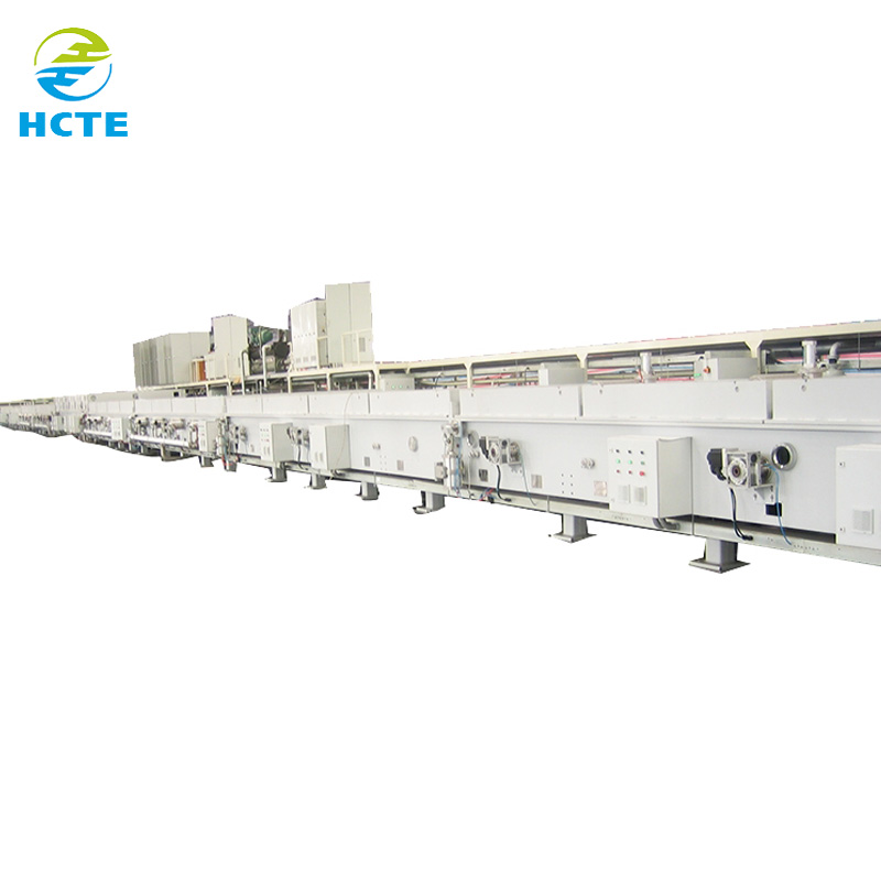 Continuous coating production line