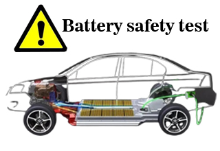 Tests zur Gewährleistung der Batteriesicherheit von Elektrofahrzeugen