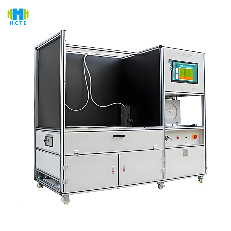 Test chamber for gas stove certification